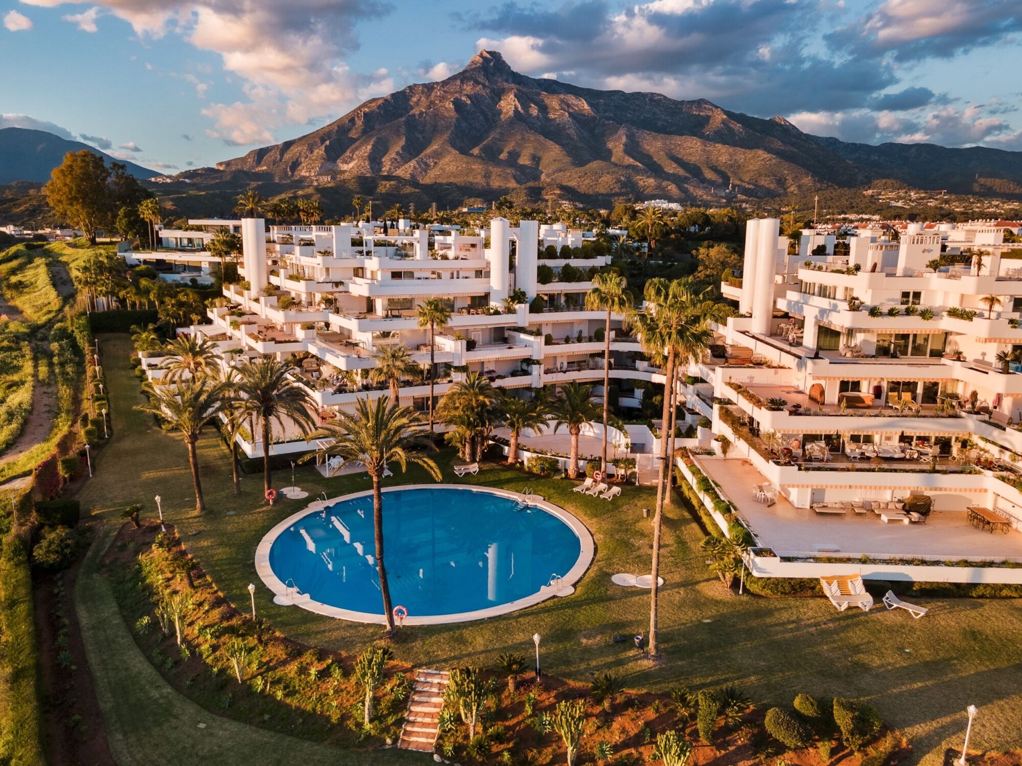 CA Estates Marbella Amani pool view community